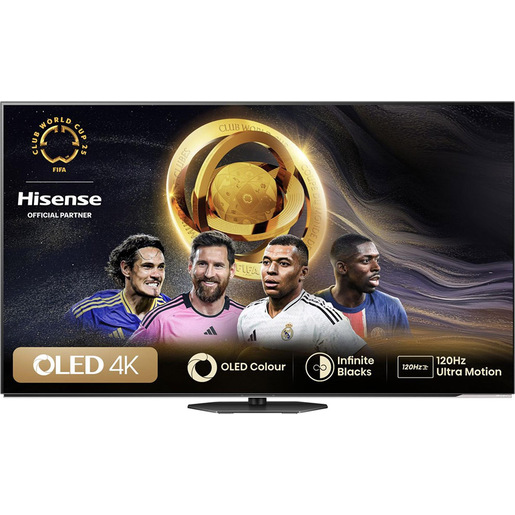 Hisense 55A85N 139,7 cm (55'') 4K Ultra HD Smart TV Wi-Fi Nero, Grigio 150 cd/m²