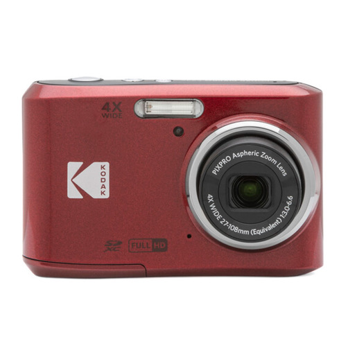 Kodak PIXPRO FZ45 1/2.3'' Fotocamera compatta 16 MP CMOS 4608 x 3456 Pixel Rosso
