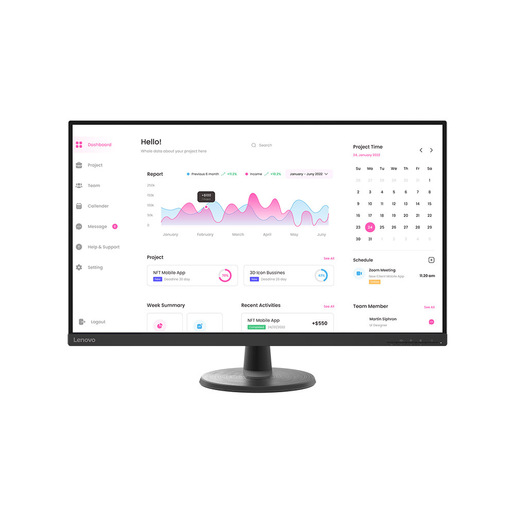 Lenovo Monitor D32-40 31.5'' WLED 60Hz 4ms Garanzia 3 anni