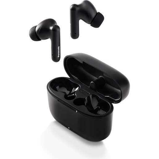 Panasonic Auricolari TWS RZ-B110WDE-K, con mic, IPX4, Nero