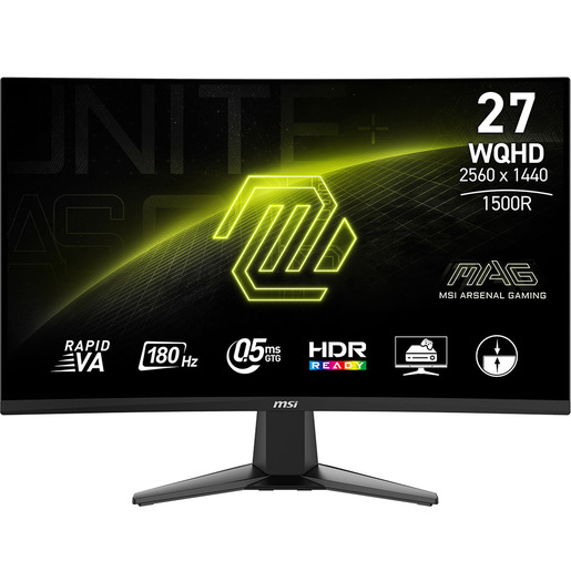 MSI MAG 27CQ6F Monitor PC 68,6 cm (27'') 2560 x 1440 Pixel Quad HD LCD Nero