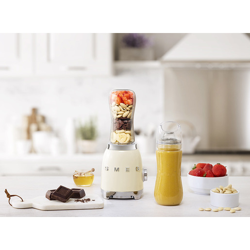 Smeg Frullatore Compatto 50's Style – Panna LUCIDO – PBF01CREU
