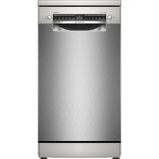 Bosch Serie 4 SPS4EMI24E Lavastoviglie da libera installazione 10 coperti Acciaio spazzolato anti-impronta Classe C
