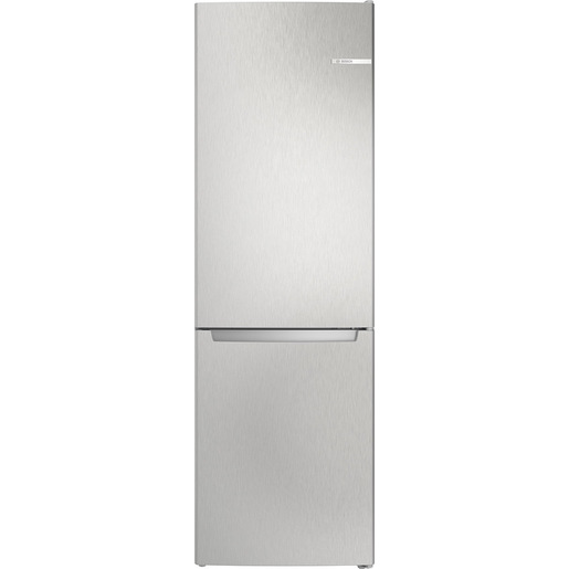 Bosch Serie 2 KGN36NLEA Frigorifero Combinato da libera installazione 186 x 60 cm Metal look Classe E