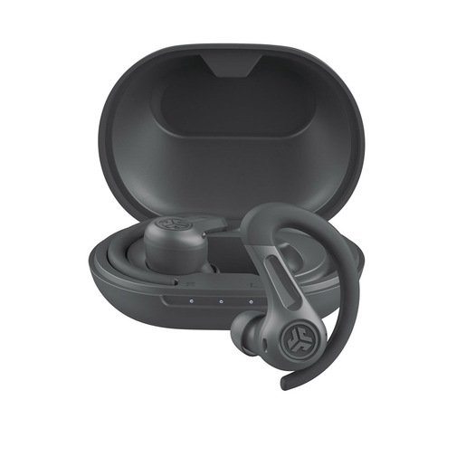 JLab Sport Auricolare True Wireless Stereo (TWS) A clip Musica e Chiamate Bluetooth Grafite