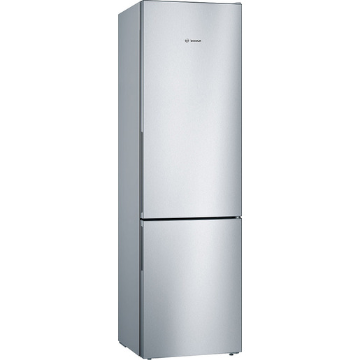Bosch Serie 4 KGV39VLEAS Frigorifero Combinato da libera installazione 201 x 60 cm Metal look Classe E