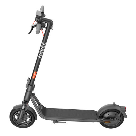NAVEE V25i Pro II Monopattino Elettrico, Autonomia 25km, Ammortizzato, Motore Max 600W, Gomma 10'', Find My, Double flip