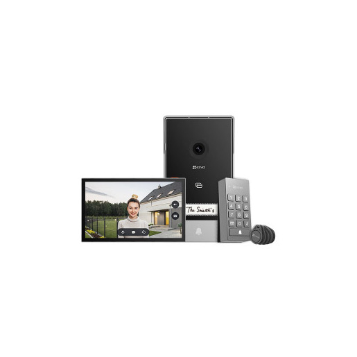 EZVIZ TP7 sistema per video-citofono 17,8 cm (7'') Nero, Grigio