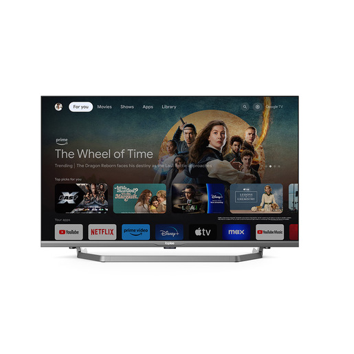 IOPLEE IOP32QGTV TV 81,3 cm (32'') Full HD Smart TV Wi-Fi Grigio 250 cd/m²