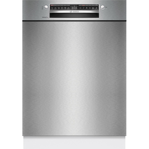 Bosch Serie 4 SMU4EVS08E Lavastoviglie da incasso sottopiano 14 coperti Acciaio spazzolato Classe B