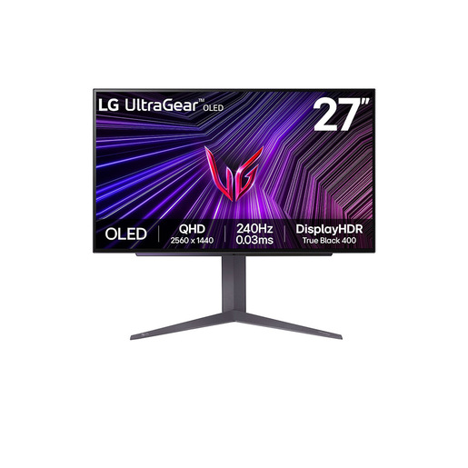 LG 27GS93QE-B Monitor PC 67,3 cm (26.5'') 2560 x 1440 Pixel Quad HD OLED Nero