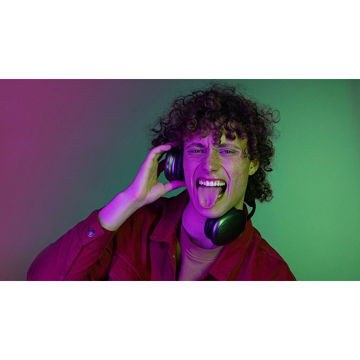 Music Sound Maxi2 Cuffie around-ear Maxi2 Bluetooth 5.0 : cuffie around-the-ear dal design moderno e colorato, che garantiscono un suono potente e bil