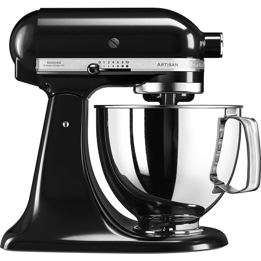 KitchenAid 5KSM125EOB Sbattitore con base 300 W Nero