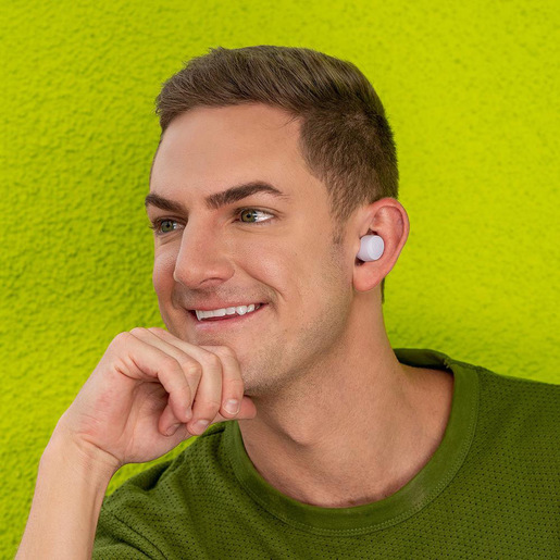JLab GO Air POP True Wireless Auricolare True Wireless Stereo (TWS) In-ear Musica e Chiamate Bluetooth Lillà