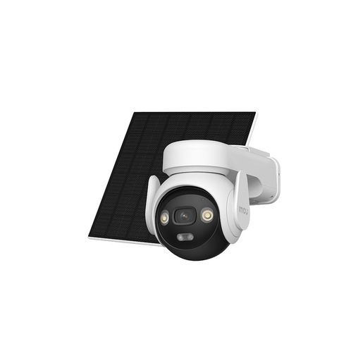 Imou AOV 4G 5MP - Telecamera da esterno 4G e Wifi Motorizzata con pannello solare. Tecnologia AOV per registrazione 24/7 . Incluse Sim teleDati 4G ed