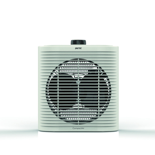 Imetec Compact Air, Termoventilatore piccolo e potente, Stufetta Elettrica, 2000 W, maniglia integrata, temperatura regolabile, funzione antigelo, dis