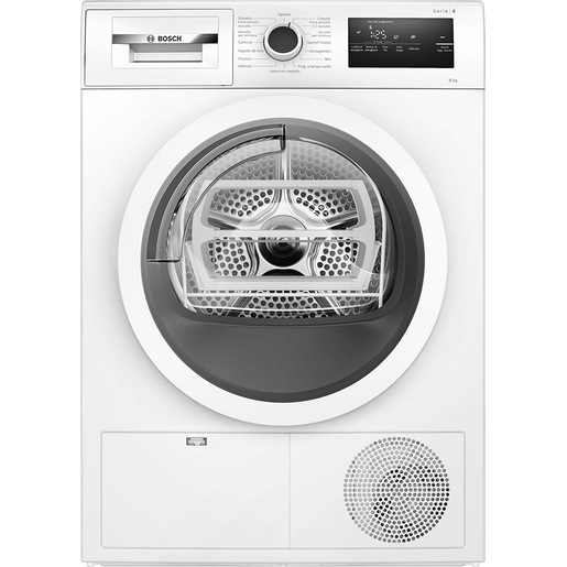 Bosch Serie 4 WTH85V18II Asciugatrice a pompa di calore 8 kg Bianco