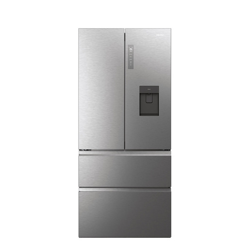 Haier FD 83 Serie 7 HFW7819EWMP frigorifero side-by-side Libera installazione 537 L E Platino, Acciaio inox