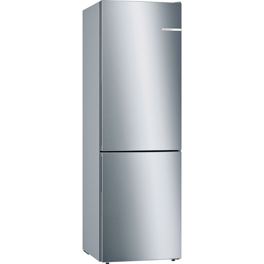 Bosch Serie 6 KGE36ALCA Frigorifero Combinato da libera installazione 186 x 60 cm Metal look Classe C