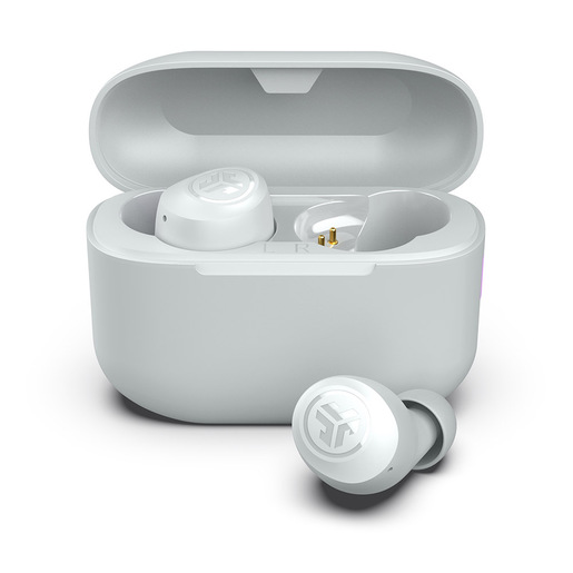 JLab Go Pop+ Auricolare True Wireless Stereo (TWS) In-ear Chiamate/Musica/Sport/Tutti i giorni Bluetooth Bianco