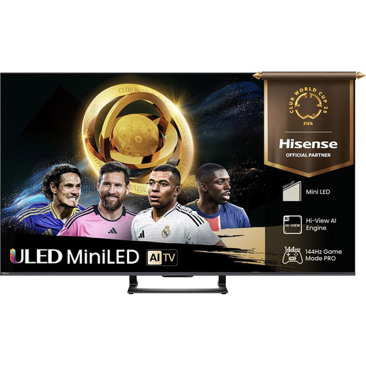 Hisense 65U7Q 165,1 cm (65'') 4K Ultra HD Smart TV Wi-Fi Nero 500 cd/m²