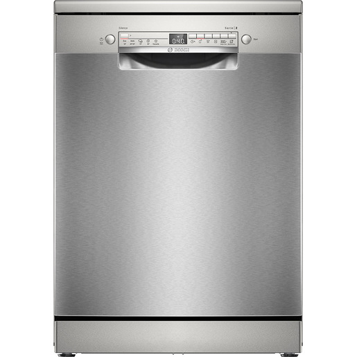 Bosch Serie 2 SMS2HTI02E Lavastoviglie da libera installazione 13 coperti Acciaio spazzolato anti-impronta Classe D
