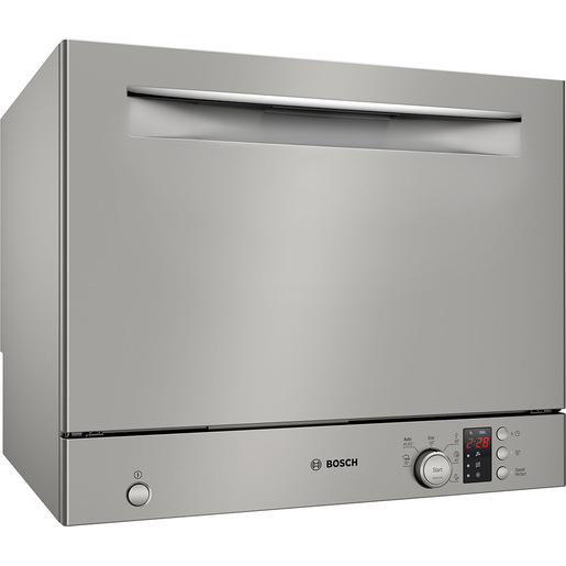 Bosch Serie 2 SKS2ITI00E Lavastoviglie compatta da libero posizionamento 55cm 6 coperti Silver Classe E
