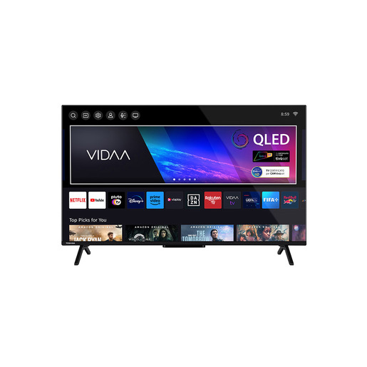 Toshiba 43QV2463DA QLED TV 109,2 cm (43'') 4K Ultra HD Smart TV Wi-Fi Nero 250 cd/m²