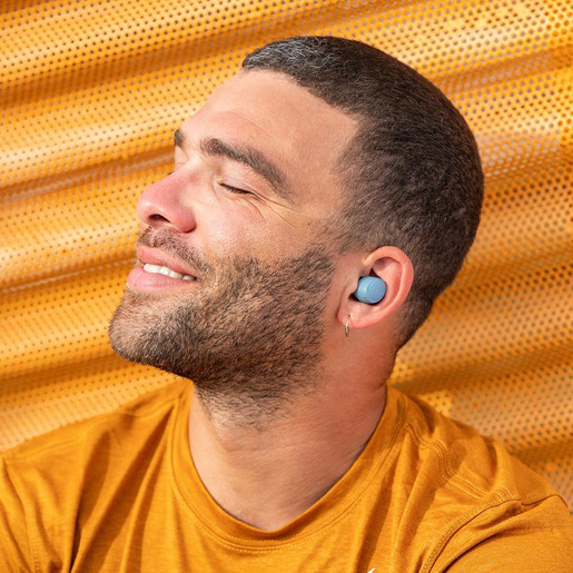 JLab GO Air POP True Wireless Auricolare True Wireless Stereo (TWS) In-ear Musica e Chiamate Bluetooth Grigio