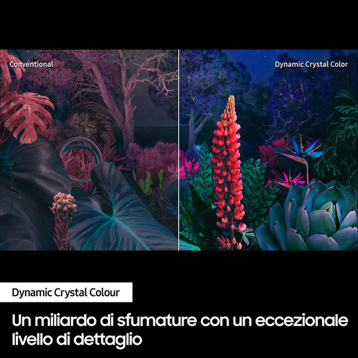 Samsung Series 8 TV UE43CU8580UXZT Crystal UHD 4K, Smart TV 43'' Dynamic Crystal color, OTS Lite, White 2023