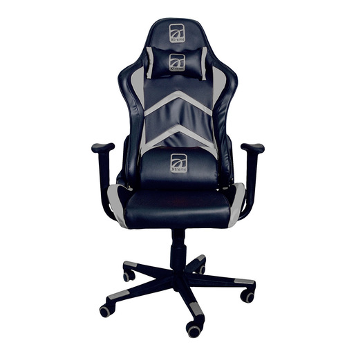 Xtreme MX15 Sedia da gaming per PC Seduta imbottita Blu, Grigio