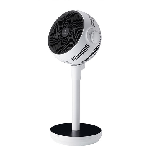Electroline AC0831KL stufetta elettrica Interno Nero, Bianco 1800 W Riscaldatore ambiente elettrico con ventilatore