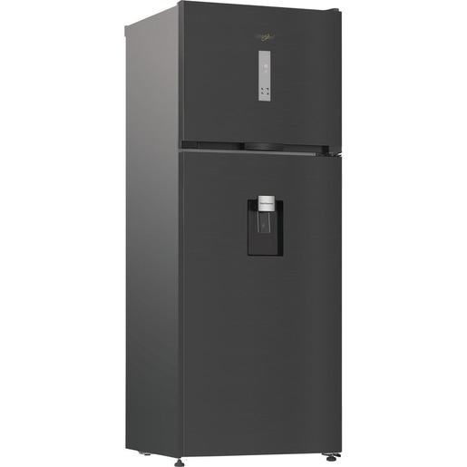 Whirlpool WHD2 6472W X4E Frigorifero doppia porta a libera installazione, Dual no frost, 70cm, Classe E, Pearl Inox, 38 dbA, h187 cm