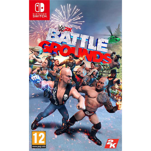 Take-Two Interactive WWE 2K Battlegrounds, Nintendo SW Standard Cinese semplificato, Cinese tradizionale, Tedesca, Inglese, ESP, Francese, ITA, Giappo