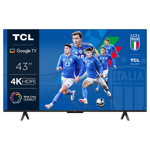 TCL P75 Serie P7 Smart TV Nanotecnologia WCG 4K 43'' 43P755, Dolby - Atmos, Google TV