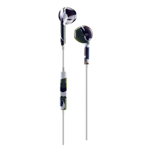 Music Sound Fantasy Capsule Jack 3.5 Auricolari a capsula con filo in diverse fantasie e colori