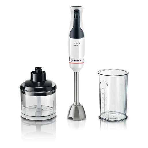 Bosch Serie 4 MSM4W220 Frullatore a immersione ErgoMaster 600 W Bianco
