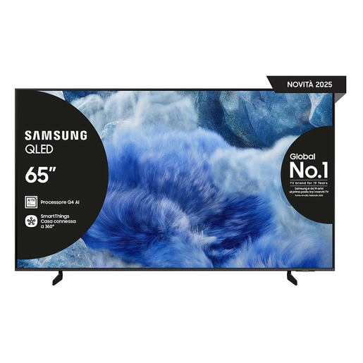 Samsung QE65Q8FAAUXZT TV 165,1 cm (65'') 4K Ultra HD Smart TV Wi-Fi Grigio