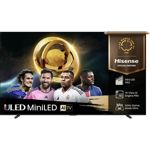 Hisense 100U7Q PRO 2,54 m (100'') 4K Ultra HD Smart TV Wi-Fi Nero