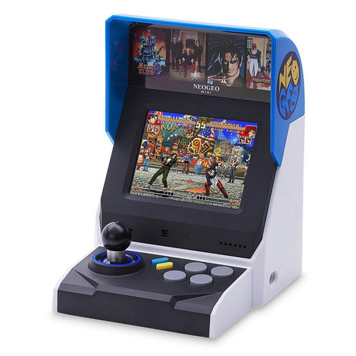 SNK Corporation NEOGEO Mini console da gioco portatile 8,89 cm (3.5'') Nero, Blu, Argento
