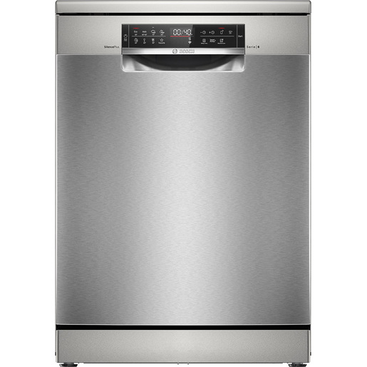 Bosch Serie 6 SMS6ECI12E Lavastoviglie da libera installazione 60 cm Acciaio spazzolato anti-impronta Classe A