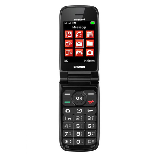Brondi Magnum 4 7,11 cm (2.8'') Bianco Telefono cellulare basico