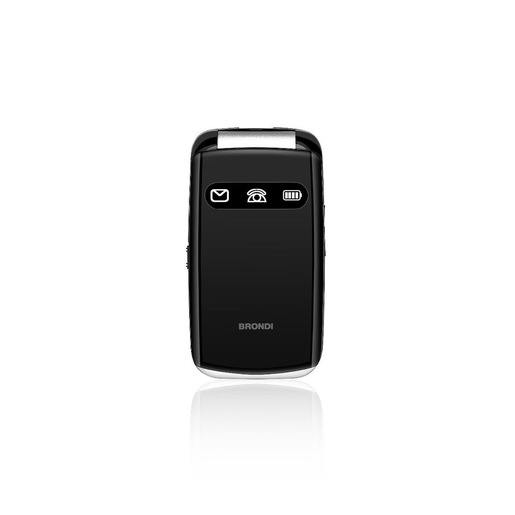 Brondi Amico Favoloso 7,11 cm (2.8'') Nero Telefono di livello base