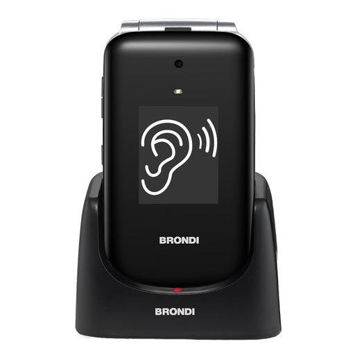 Brondi Amico Supervoice 7,11 cm (2.8'') Nero Telefono per anziani