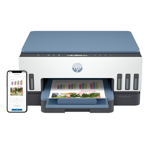 HP Smart Tank 7006 Wireless All-in-One Colore Stampante, Stampa fronte/retro; fotocopiatrice, scanner